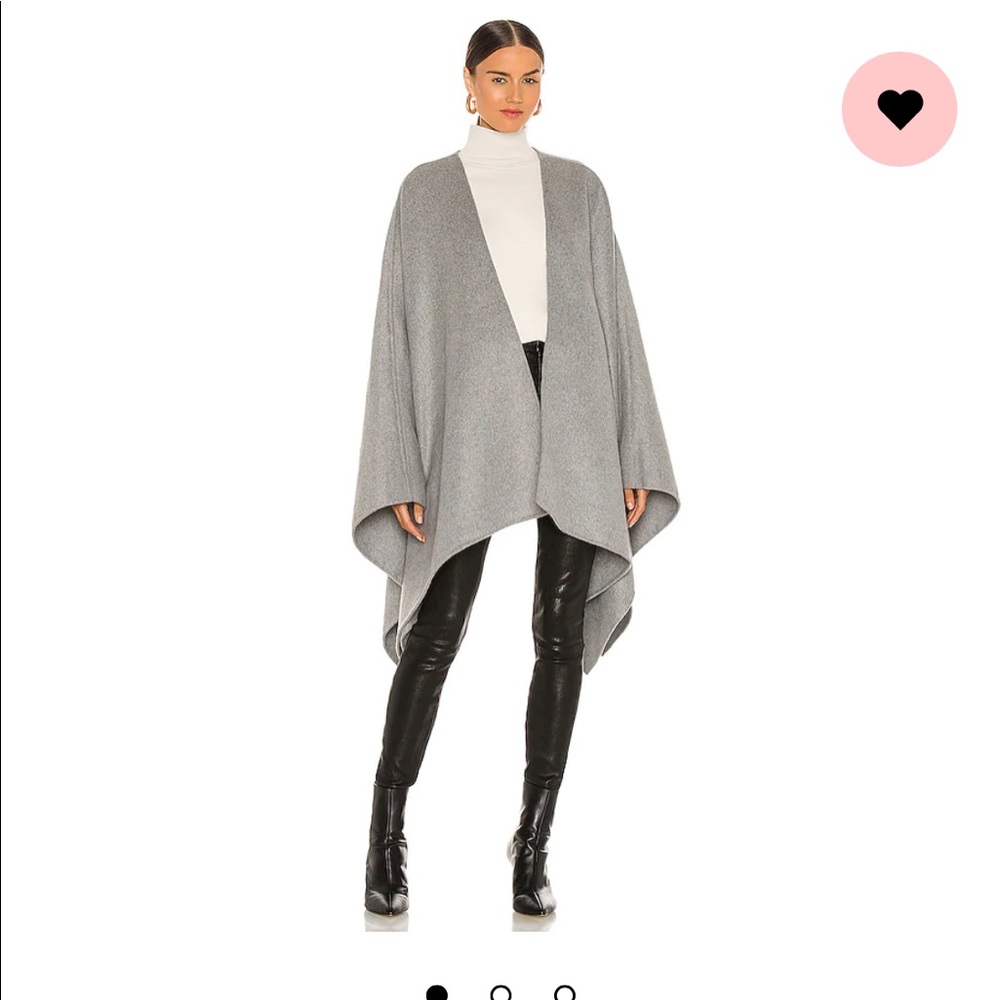 L’Academie Maeve Cape in Gray - stunning for autumn